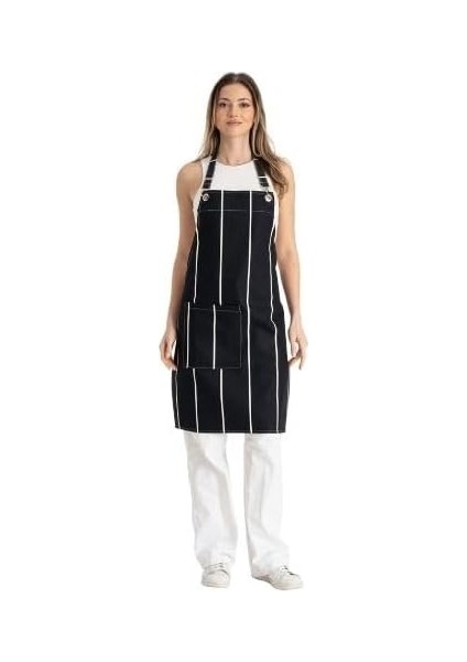 Menashop Büyük Cepli Mutfak Önlüğü, Yetişkinler Için Siyah Önlük, Erkekler Kadınlar Için Pişirme Önlükleri, Barbekü Önlükleri Ev, Restoran, El Sanatları, Bahçe, Barbekü, Okul