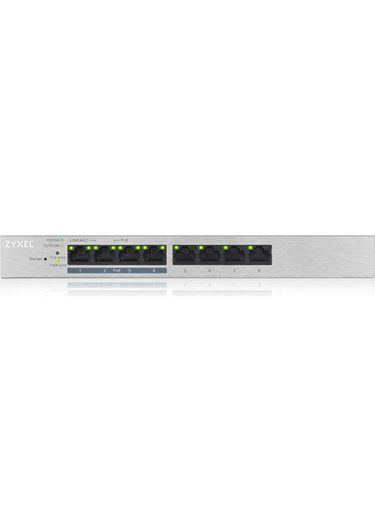Menashop 8-Port 10/100/1000 Gigabit Web Managed Poe+ Switch | 60 Watt