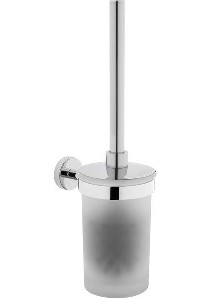 Menashop Base 200 A44104 Tuvalet Fırçalığı, Krom