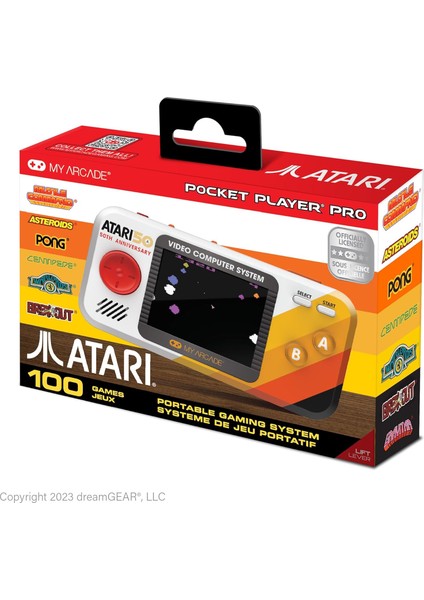 Menashop Metrashop Arcade Atarı Portable Retro Konsol 100 Oyun