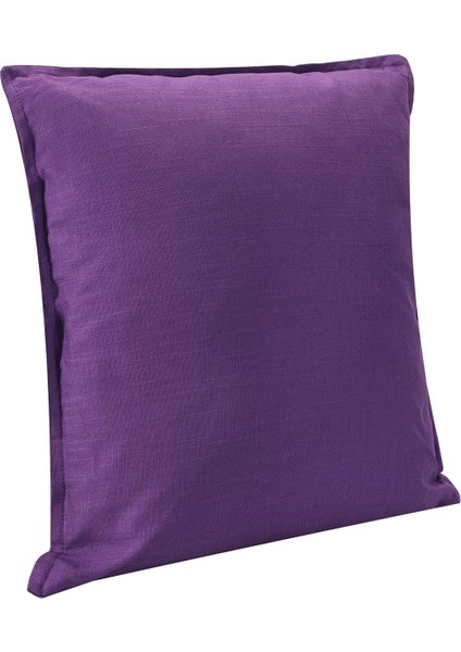 Menashop Merrow Lila Pamuk Yastık 45X45CM