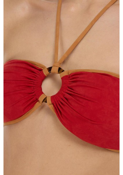 5713 Koral Straplez Bikini Takımı fiyatları