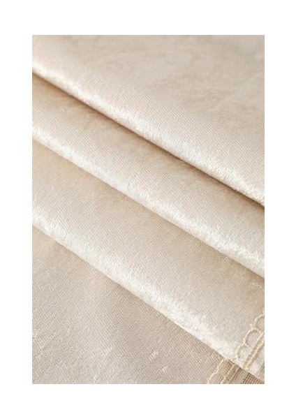 Menashop Fatih Güpürlü Kadife Runner - Vizon fiyatları