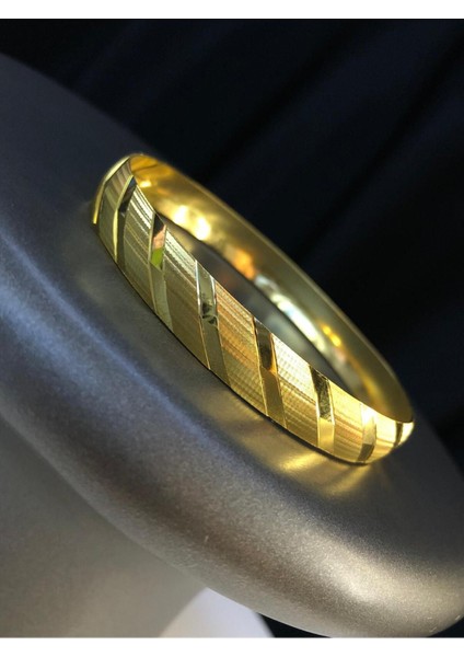 Kadın Altın Kaplama Bilezik - 10MM 24 Ayar Kaplama • Düğün • Nişan • Söz Takı • Bilezikleri modelleri