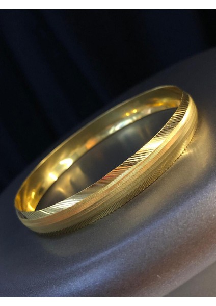 Kadın Altın Kaplama Bilezik - 10MM 24 Ayar Kaplama • Düğün • Nişan • Söz Takı • Bilezikleri fırsatları