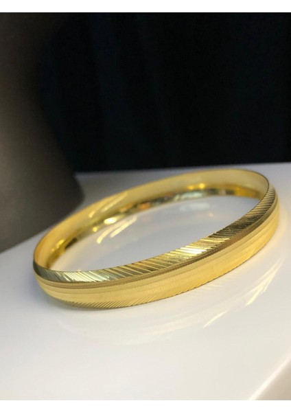 Kadın Altın Kaplama Bilezik - 10MM 24 Ayar Kaplama • Düğün • Nişan • Söz Takı • Bilezikleri indirimleri