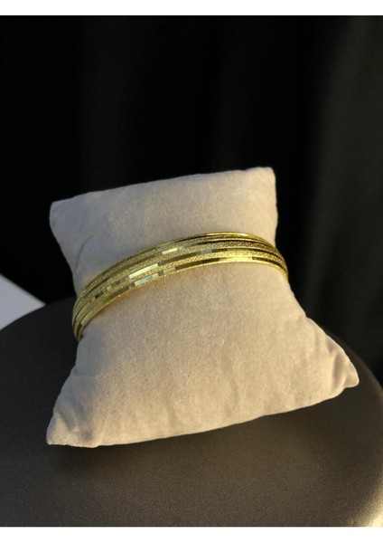 Kadın Altın Kaplama Bilezik - 10MM 24 Ayar Kaplama • Düğün • Nişan • Söz Takı • Bilezikleri fiyatları