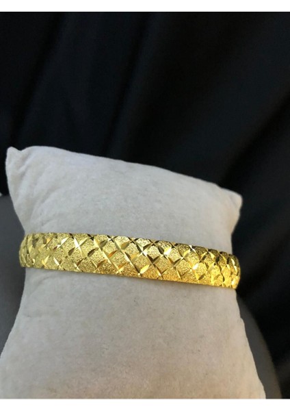 Kadın Altın Kaplama Bilezik - 10MM 24 Ayar Kaplama • Düğün • Nişan • Söz Takı • Bilezikleri fiyatları