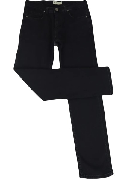 Fistan Store Erkek Füme Yüksek Bel Rahat Kesim Boru Paça Büyük Beden Jean Pantolon fiyatları