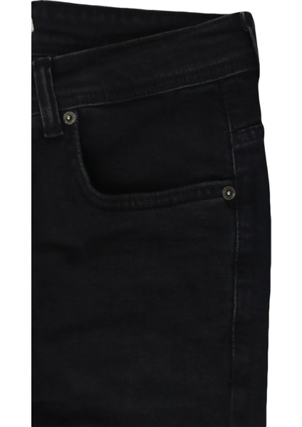 Fistan Store Erkek Füme Yüksek Bel Rahat Kesim Boru Paça Büyük Beden Jean Pantolon modelleri