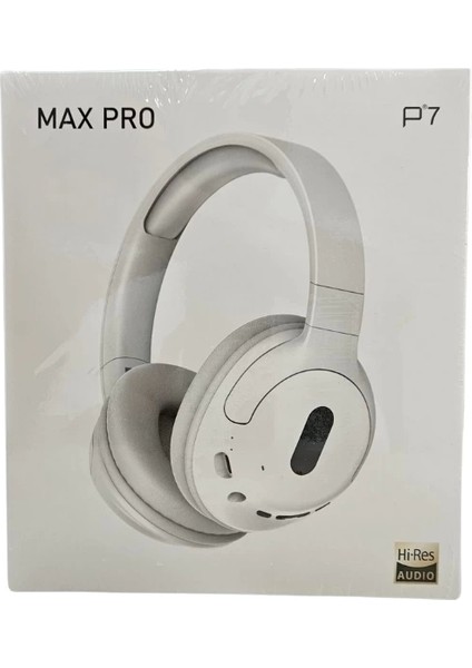 Kulaklık Bluetooth ve Aux Apricot Ap-Btp7 Max Pro Beyaz
