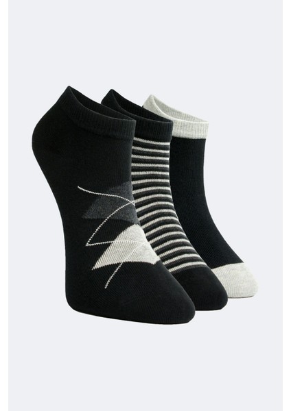 3'lü Ekoseli Erkek Çocuk Patik Çorap fiyatları