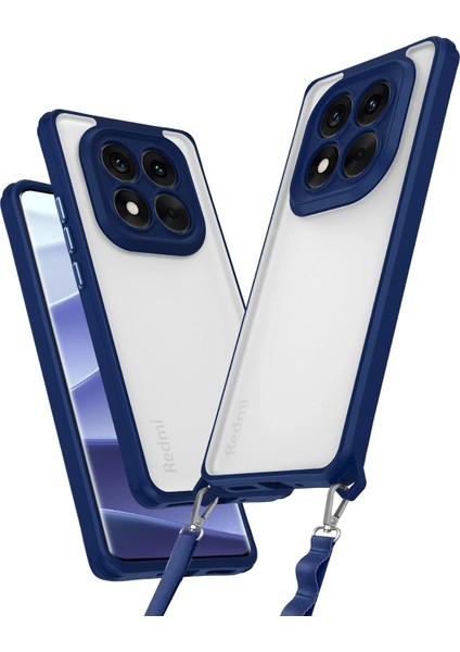 Xiaomi Redmi Note 14 Pro 5g Kılıf Penta Silikon Kılıf - Lacivert Zrnet