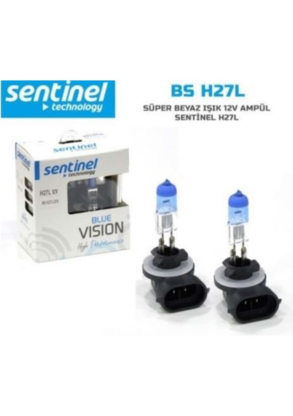 H27 Helojen Beyaz Far Ampülü 2 Adet