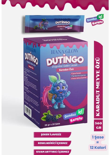 Dutingo Dondurulabilir Karadut Stick | 28GR x 20 Tek Kullanımlık |pestisit & Analizli| fiyatları