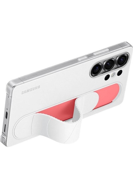 Galaxy S25 Ultra Standlı Kordonlu Kılıf - Beyaz fırsatları