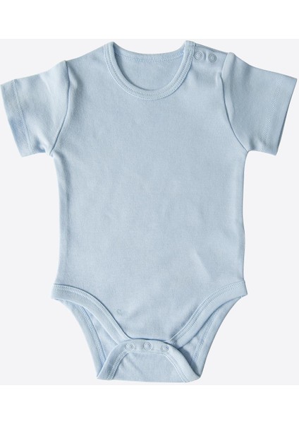 Organik New Dreams 3'lü Kısa Kol Body Mavi fırsatları