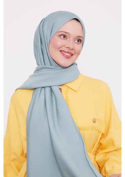 Su Yeşili Leola Düz Şal modelleri