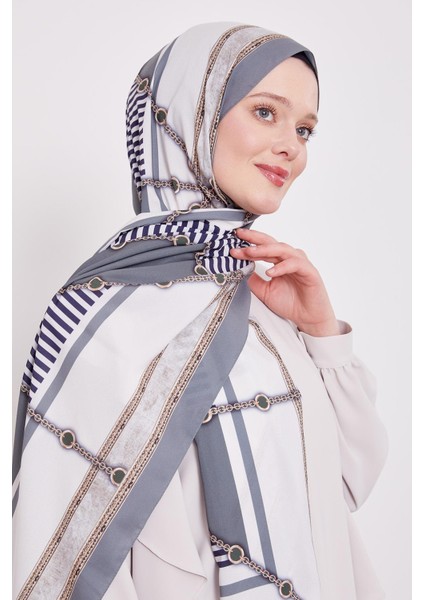 Mint Yeşili Zincir Desen Love