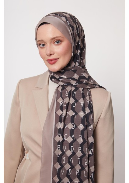 Vizon Petek Desen Love Şal modelleri