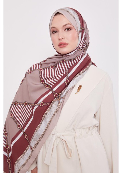 Bordo Zincir Desen Love fiyatları