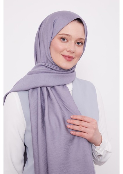 Gri Leola Düz Şal