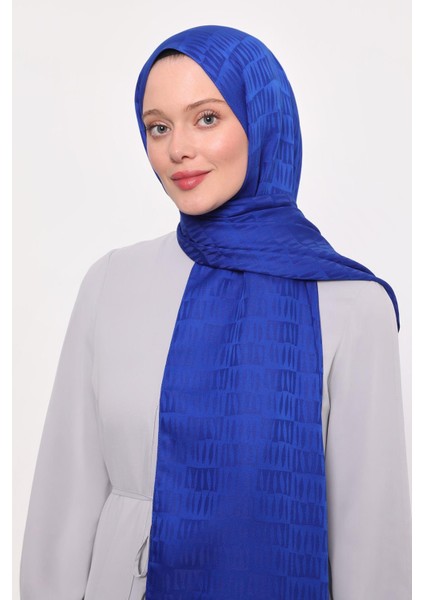 Saks Damla Desen Blue Jakar Şal fiyatları