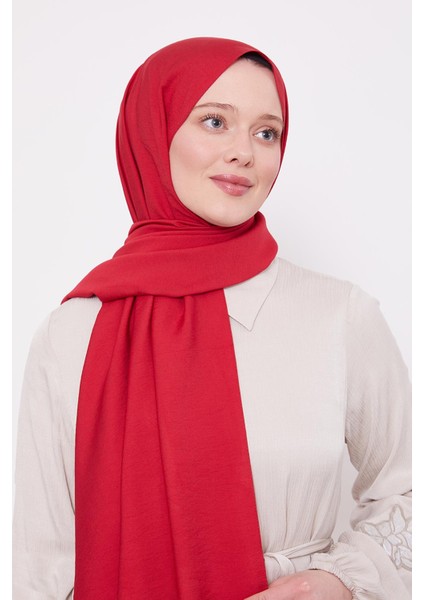 Kırmızı Leola Düz Şal modelleri