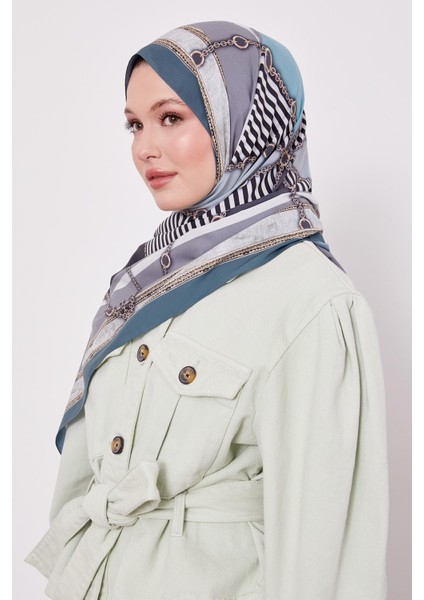 Su Yeşili Zincir Desen Love modelleri