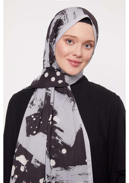 Gri Fırça Izi Desenli Elegance Şal fiyatları