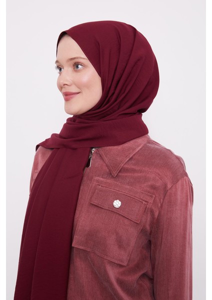 Mürdüm Leola Düz Şal