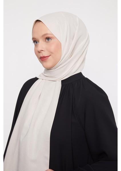 Ekru Saly Abiye Şal