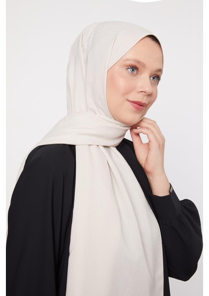 Ekru Saly Abiye Şal modelleri