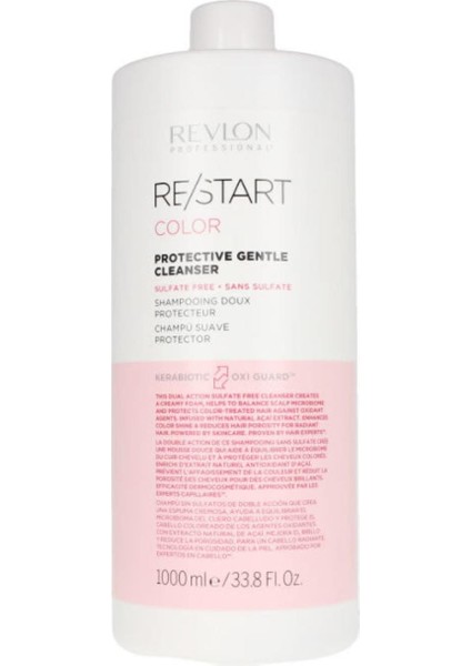 Restart Color Protectıve Gentle Sulfate Free Cleanser 1000ml
