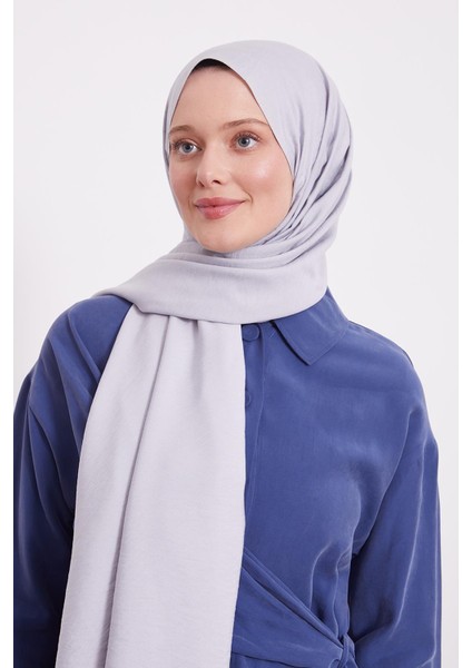 Gümüş Leola Düz Şal modelleri