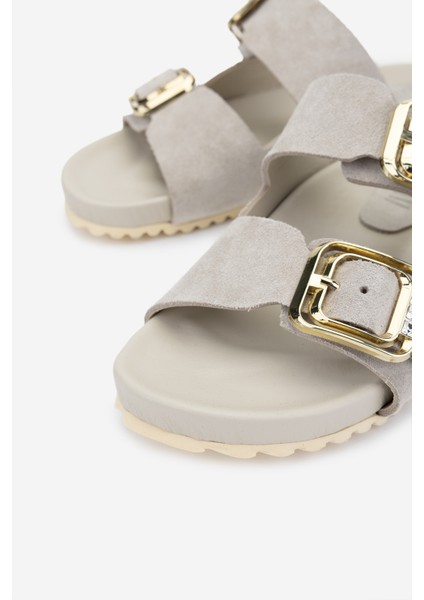 Kadın Hakiki Deri Düz Terlik 312 861 Bn Trlk Y25 A.bej Suet modelleri