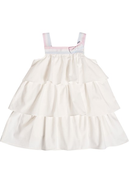 Kız Çocuk Askılı Fiyonklu Elbise fiyatları