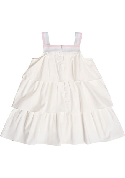 Kız Çocuk Askılı Fiyonklu Elbise modelleri