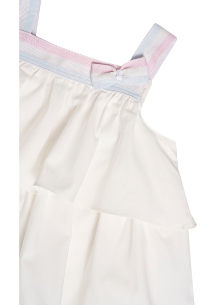 Kız Çocuk Askılı Fiyonklu Elbise indirimleri