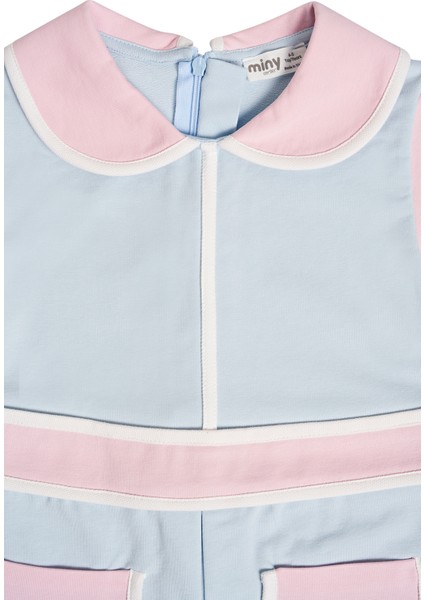 Kız Çocuk Bebe Yaka Kısa Kollu Örme Elbise fırsatları