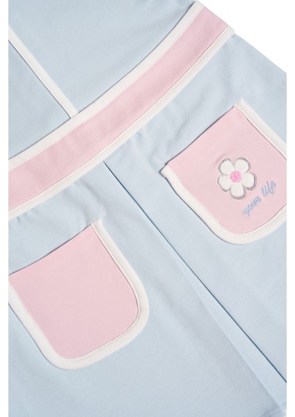 Kız Çocuk Bebe Yaka Kısa Kollu Örme Elbise indirimleri