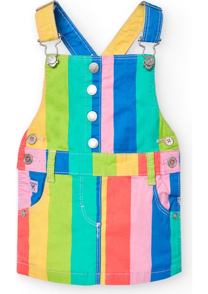 Renkli Kız Çocuk Elbise