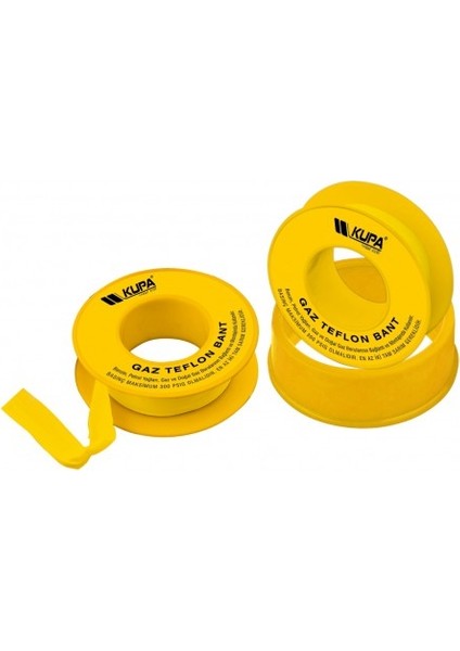 Kupa KUP6056 Doğalgaz Teflon Bant 12MM*8M