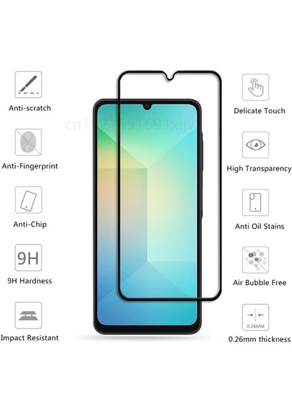 Samsung Galaxy A16 ”ESD ANTI-STATIC” Cam Ekran Koruyucu 6D GLASS