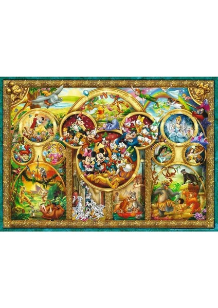 12000469 En Güzel Disney Teması 1000 Parça Ravensburger Puzzle