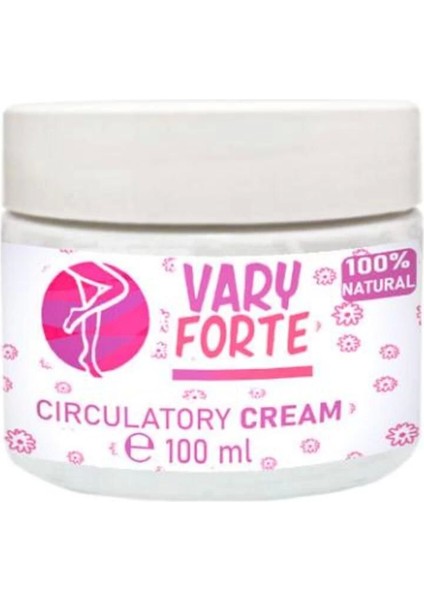 Vary Forte Varislerinize Karşı Rahatlatmaya Bakım ve Masaj Kremi 100 ml x 1 Adet