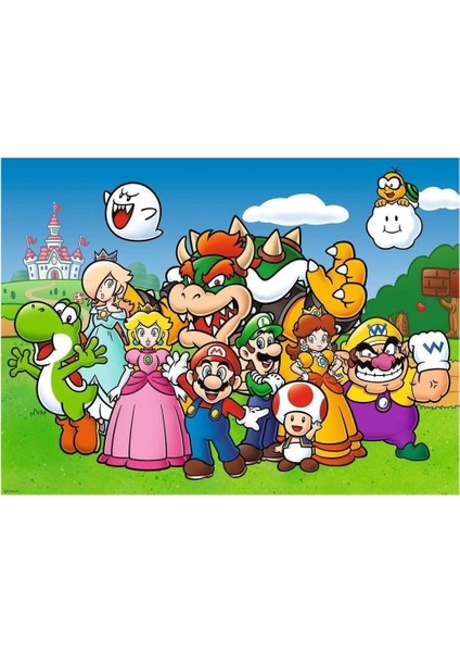 129928 Super Mario Fun 100 Parça Xxl Ravensburger Puzzle