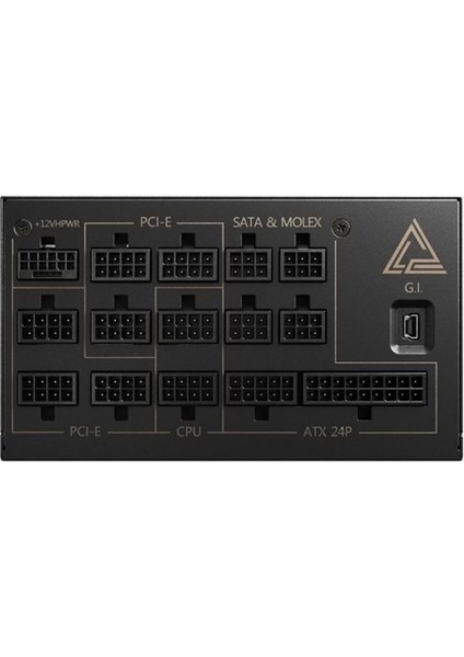 Msı 1300W 80+ Platınum Meg AI1300P Pcıe 5.0 Tam Modüler Power Supply