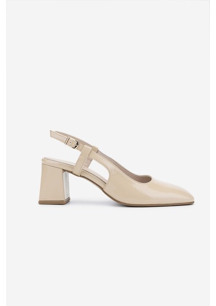 Kadın Hakiki Deri Bej Comfort Ayakkabı 611 H62007 Bn Ayk Y25 Beıge