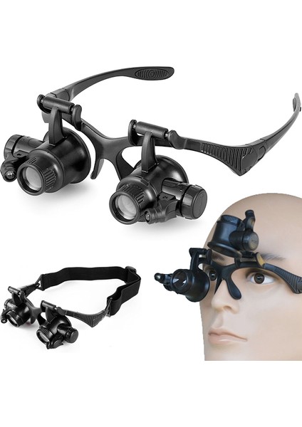 9892G Tamirci Gözlük Büyüteci